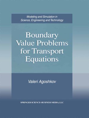 cover image of Boundary Value Problems for Transport Equations